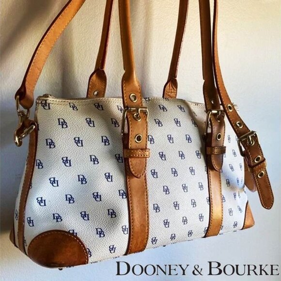 Vintage Y2K Dooney & Bourke Shoulder Bag - Picture 1 of 13